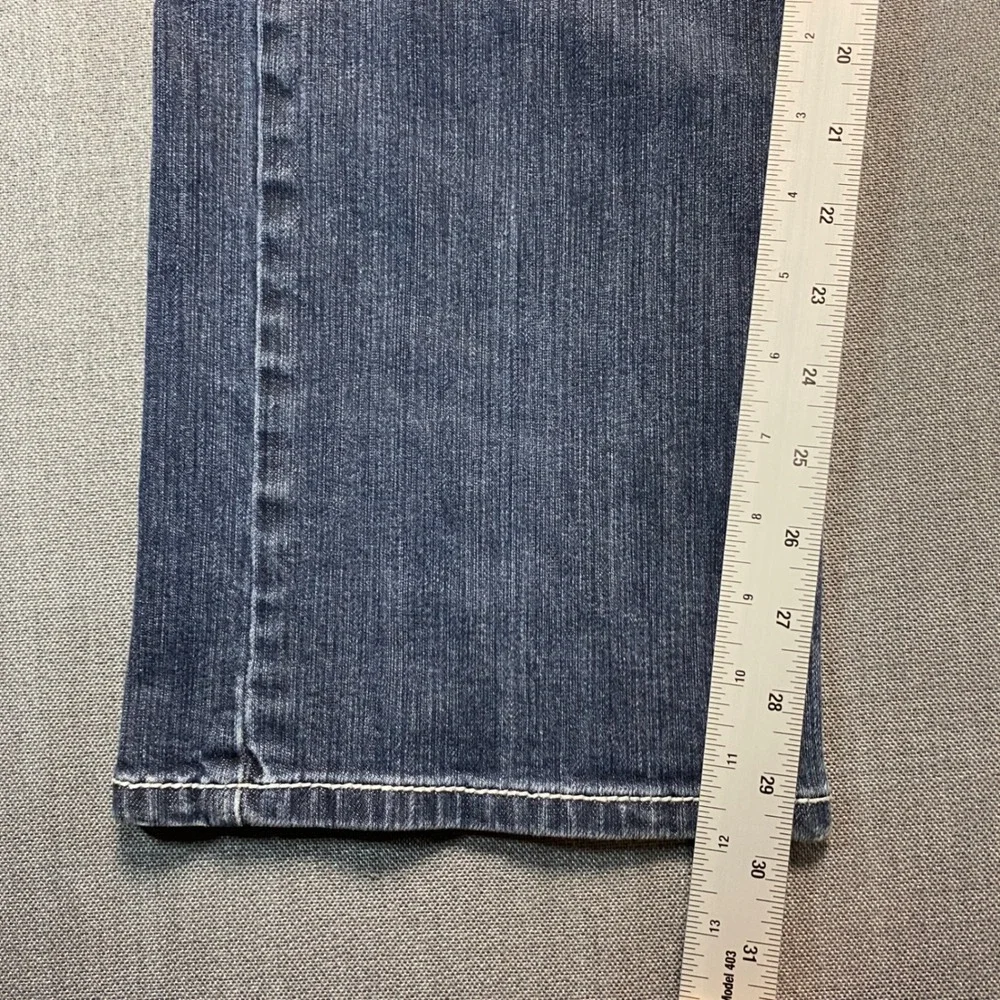 Cody James Mens Straight Leg Denim Jeans Blue Medium Wash 38x30 Western Stretch